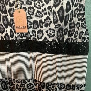 LAST CHANCE!! Animal Print Maxi dress